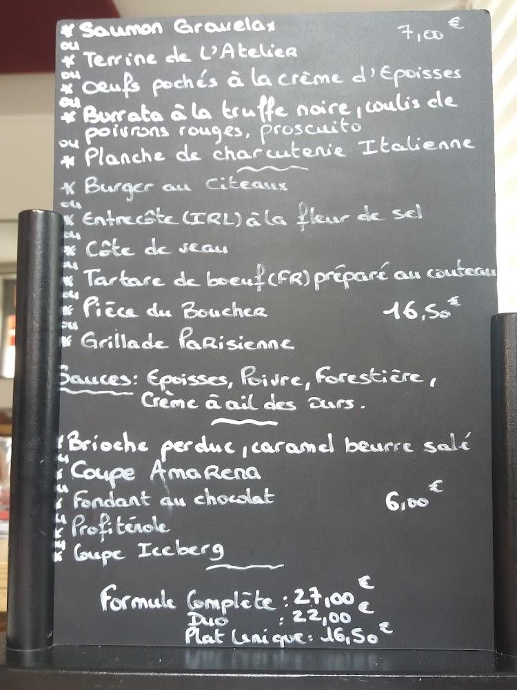 Atelier de Sophie - Menu Image 1